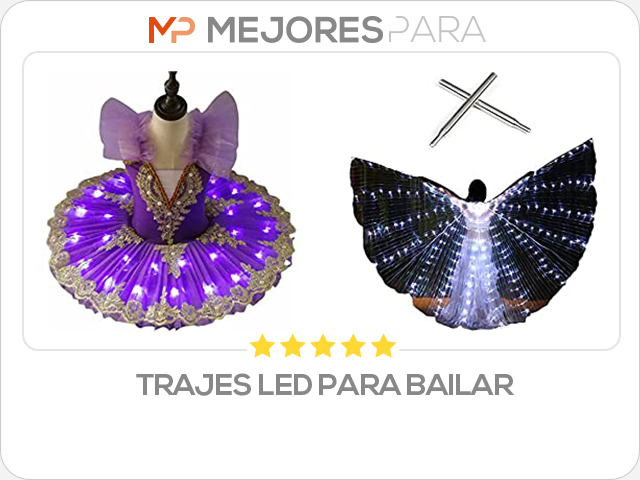 trajes led para bailar