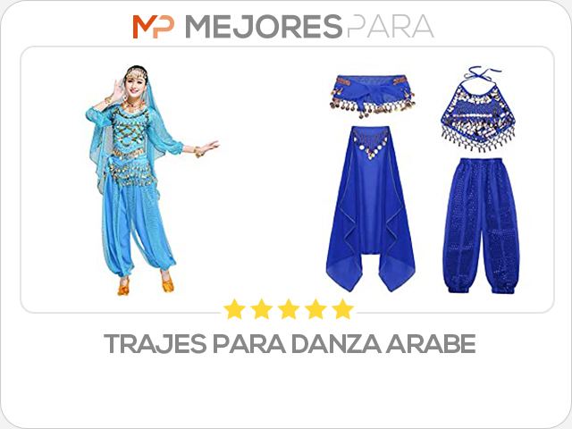 trajes para danza arabe