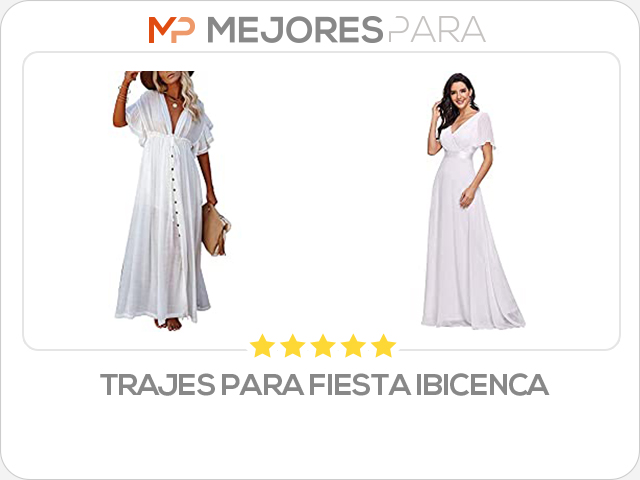 trajes para fiesta ibicenca