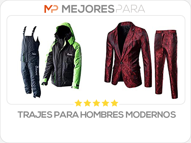 trajes para hombres modernos