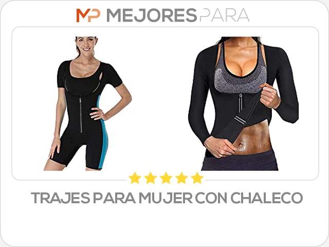 trajes para mujer con chaleco