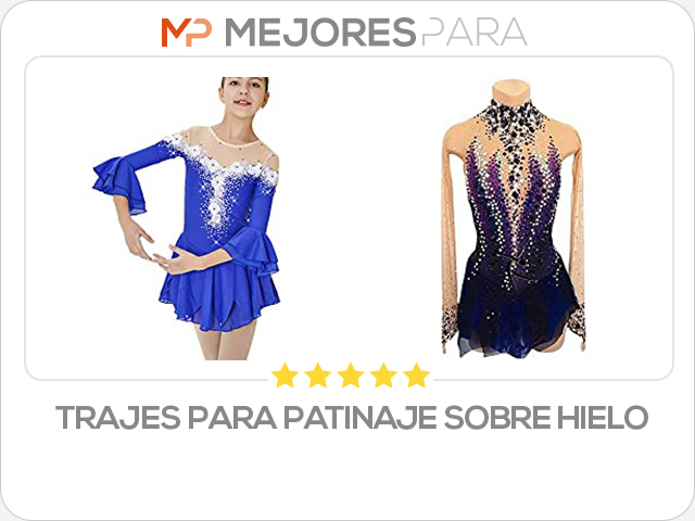 trajes para patinaje sobre hielo