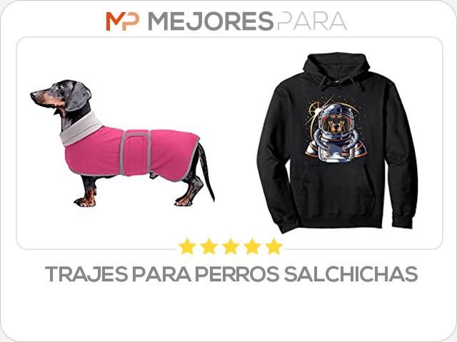 trajes para perros salchichas