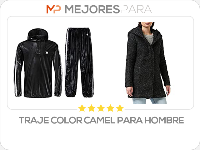 traje color camel para hombre