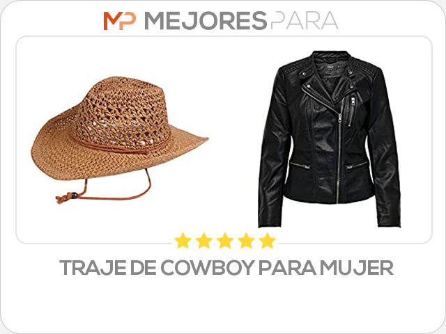 traje de cowboy para mujer