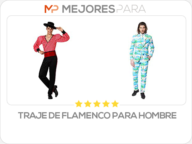 traje de flamenco para hombre