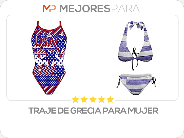 traje de grecia para mujer