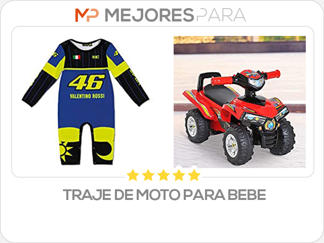 traje de moto para bebe