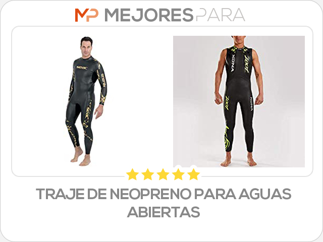 Traje de neopreno para aguas abiertas