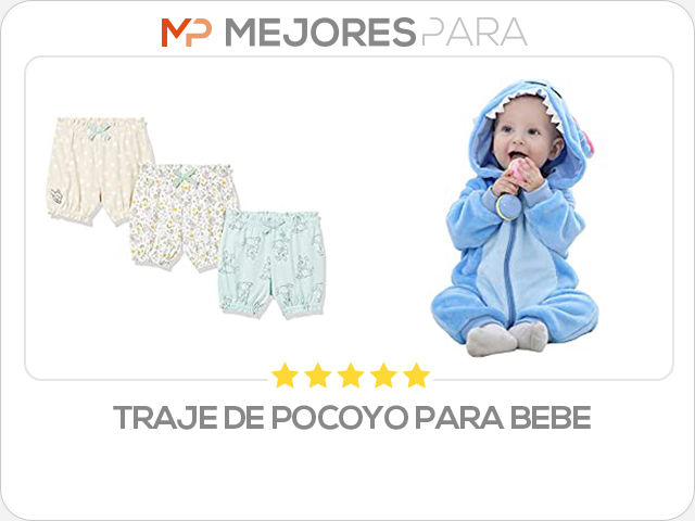 traje de pocoyo para bebe