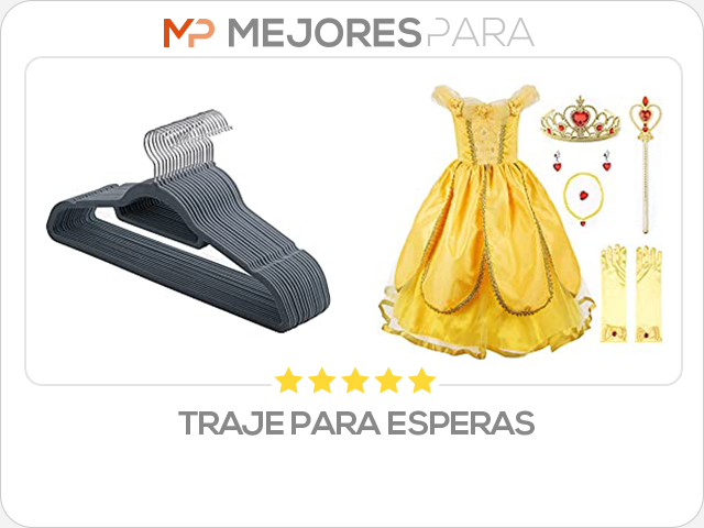 traje para esperas