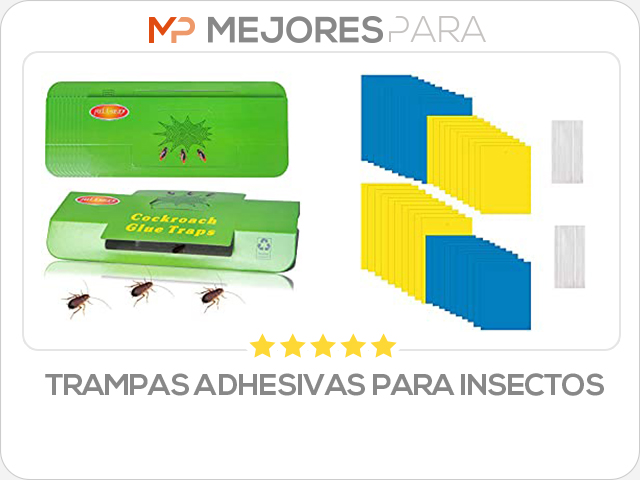 trampas adhesivas para insectos