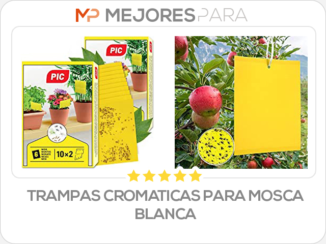 trampas cromaticas para mosca blanca