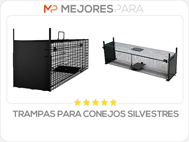 trampas para conejos silvestres