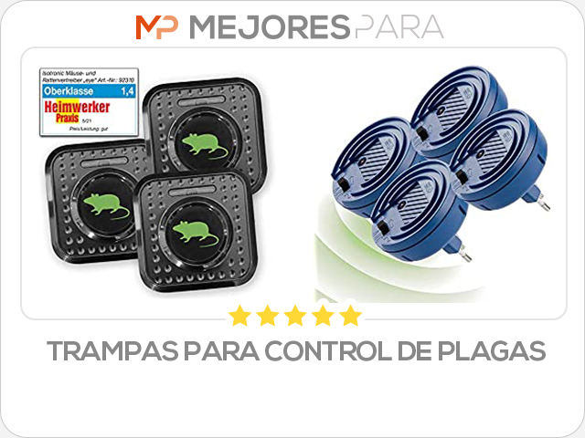 trampas para control de plagas