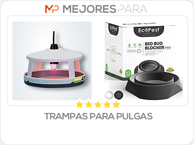 trampas para pulgas