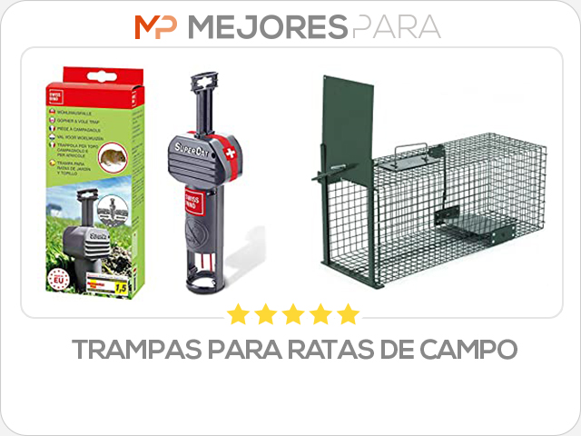 trampas para ratas de campo