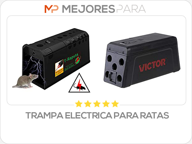 trampa electrica para ratas