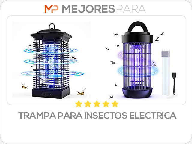 trampa para insectos electrica