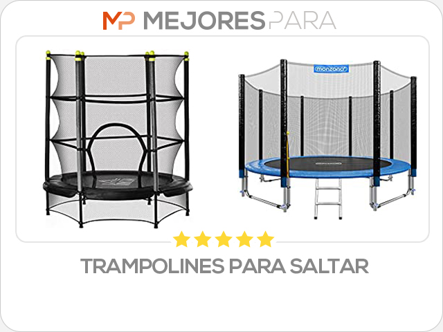 trampolines para saltar