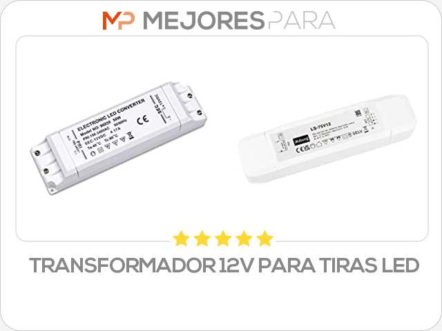 transformador 12v para tiras led