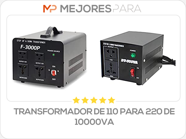 transformador de 110 para 220 de 10000va