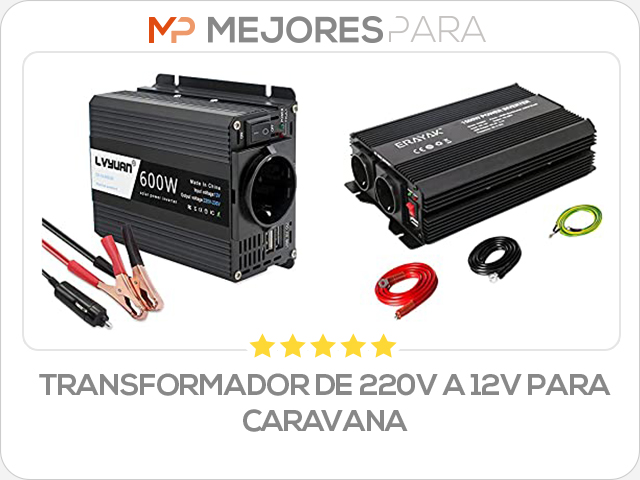 transformador de 220v a 12v para caravana