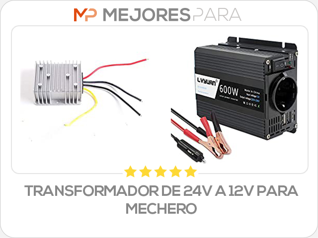 transformador de 24v a 12v para mechero