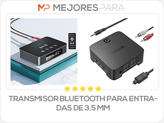 transmisor bluetooth para entradas de 3.5 mm