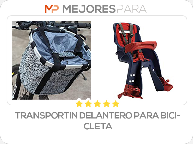 transportin delantero para bicicleta