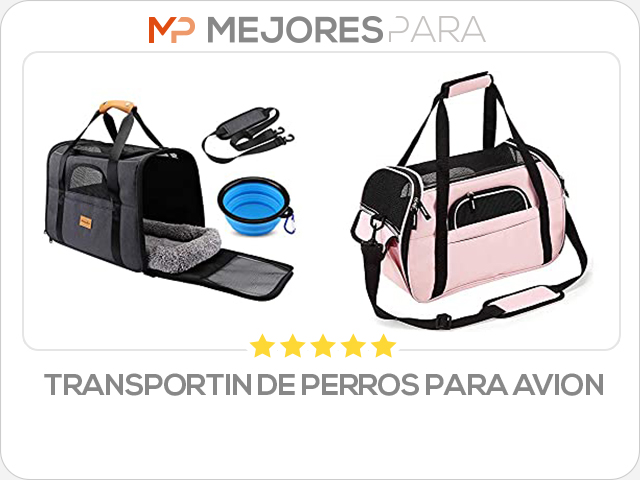 transportin de perros para avion