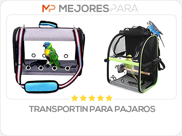 transportin para pajaros