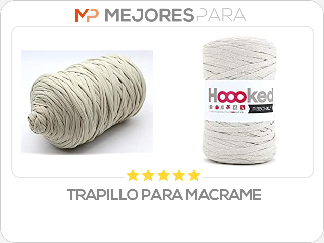 trapillo para macrame