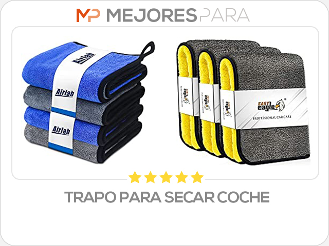 trapo para secar coche