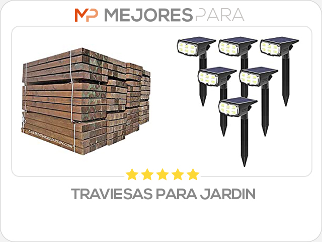 traviesas para jardin