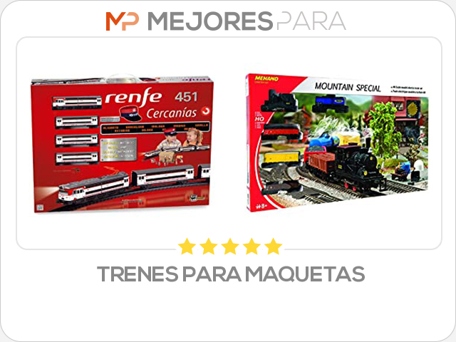 trenes para maquetas