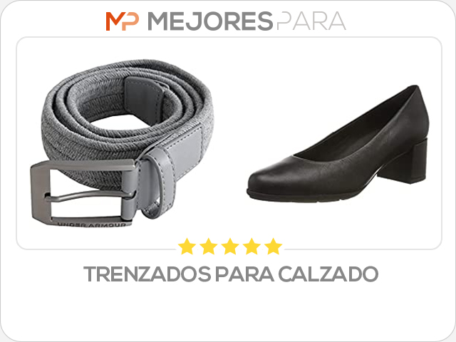 trenzados para calzado