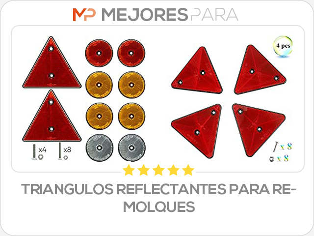 triangulos reflectantes para remolques