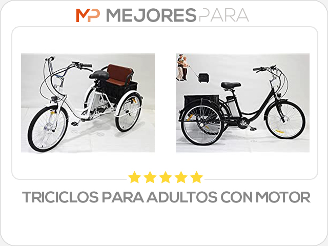 triciclos para adultos con motor