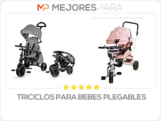 triciclos para bebes plegables