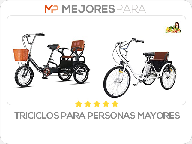 triciclos para personas mayores