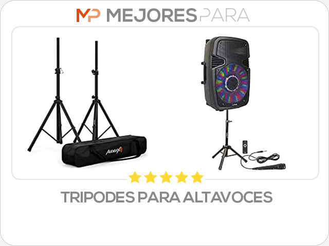 tripodes para altavoces