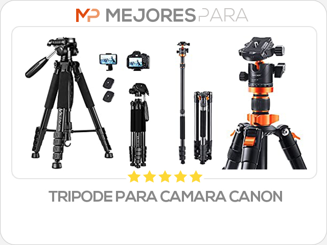 tripode para camara canon