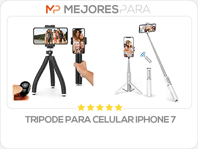 tripode para celular iphone 7