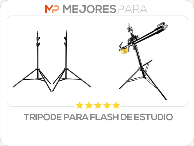 tripode para flash de estudio