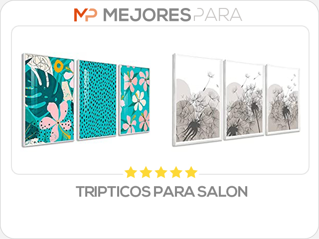 tripticos para salon