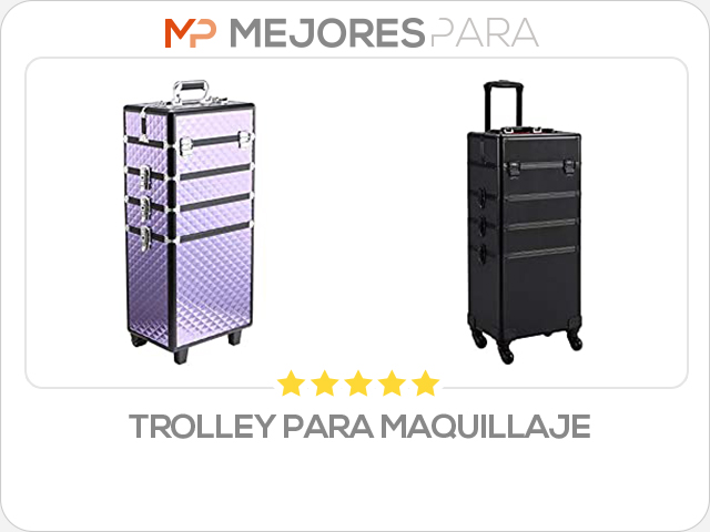 trolley para maquillaje