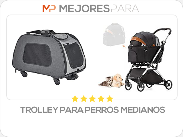 trolley para perros medianos