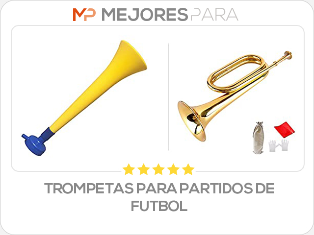 trompetas para partidos de futbol