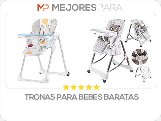 tronas para bebes baratas